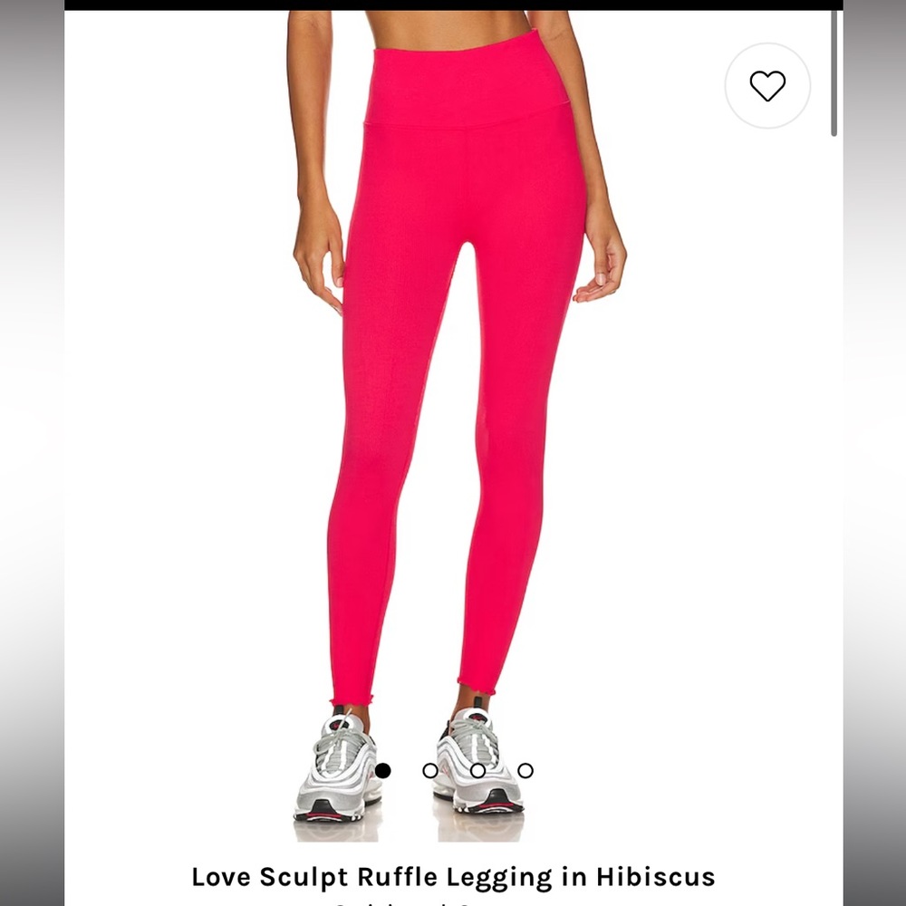 Spiritual gangster love sculpt ruffle legging